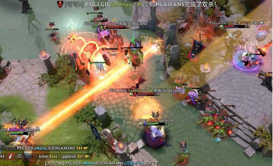 DOTA2 TI14 中国战队遭遇四连败 XG 降入败者组